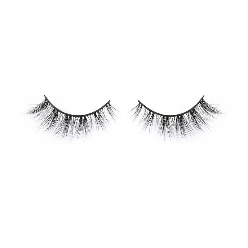 Eyelash Manufacturer Offer Real Mink Fur 3D Strip Lashes with Private Label in the US YY111